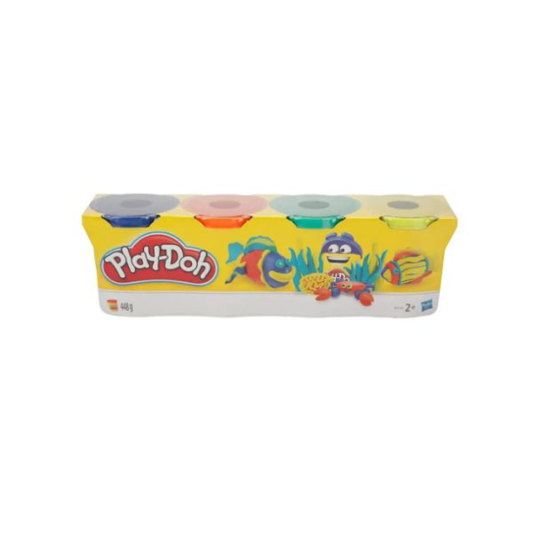 Oyun Hamuru 448 gr 4 Renk Mavi, Yeşil, Sarı