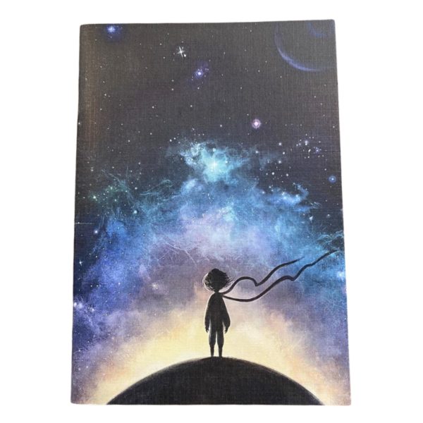 Küçük Prens Temalı Çizgisiz Defter