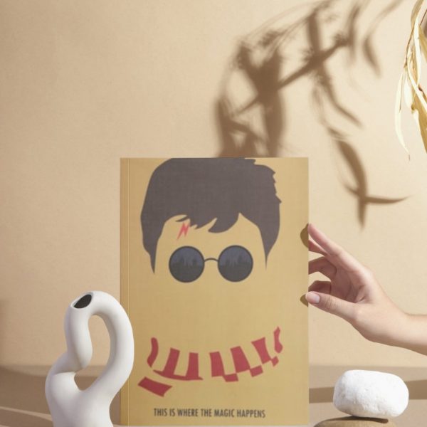 Harry Potter Temalı Çizgisiz Defter Zamansız Ajanda