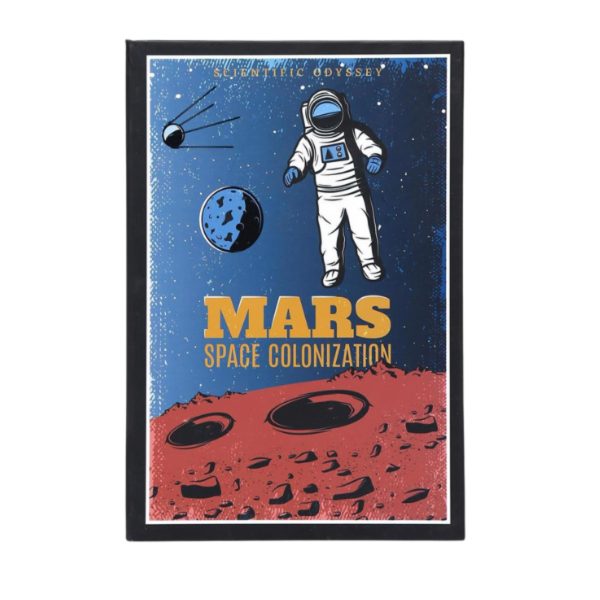 Mars Temalı Çizgisiz Defter