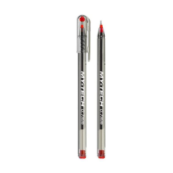 Tükenmez Kalem My-Tech 0.7 MM İğne Uç Kırmızı 2240 1 Adet