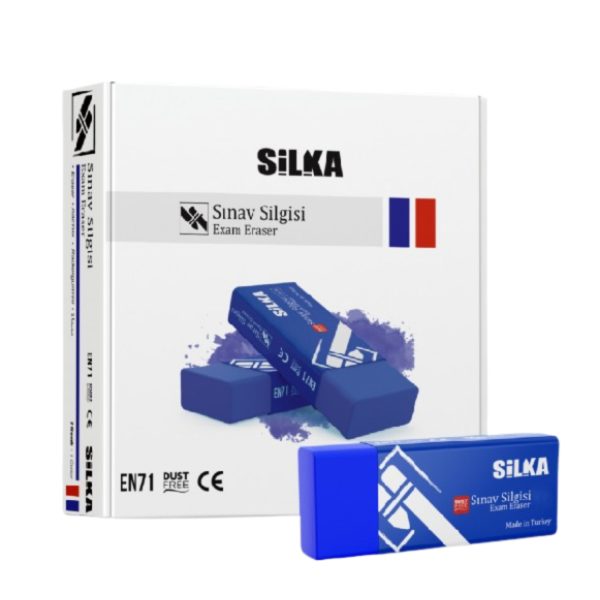 Orta Boy Mavi Sınav Silgisi | Temiz Silme, Yumuşak Kullanım