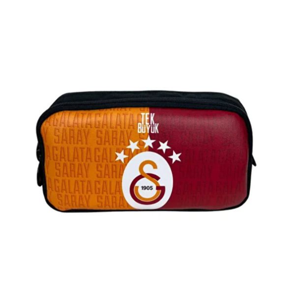 Galatasaray 5 Yıldız Tek Büyük Suni Deri Kalem Çantası