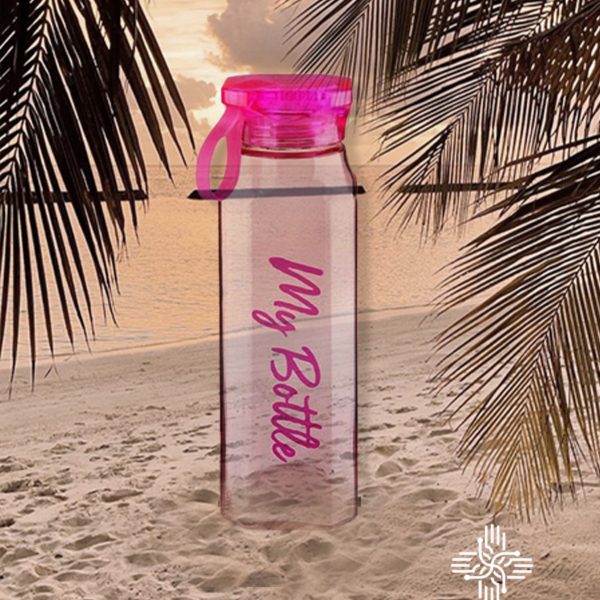 My Bottle Köşe Cam Matara 500 ML - Renk Seçenekli