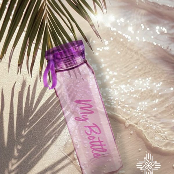 My Bottle Köşe Cam Matara 500 ML - Renk Seçenekli