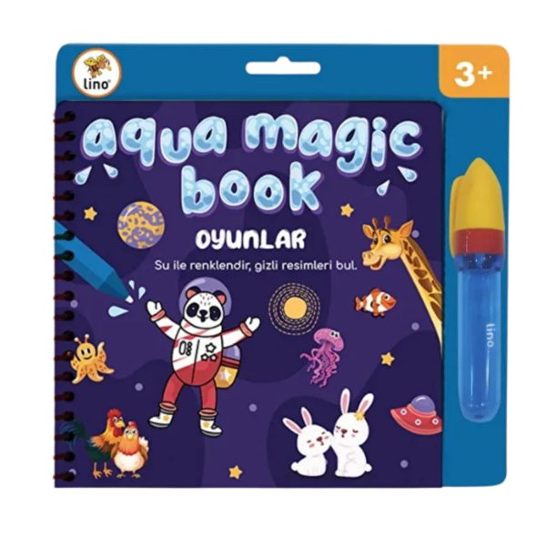 Aqua Magic Book Oyunlar Sihirli Boyama Kitap