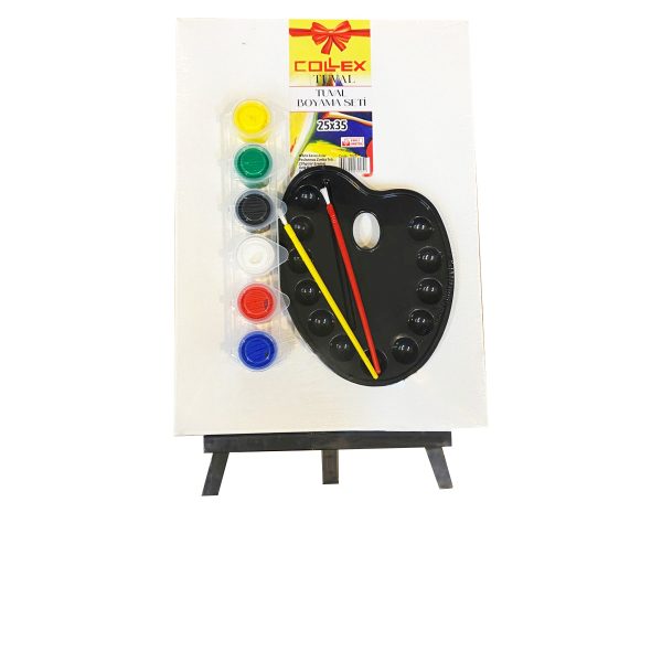 Collex Pres Tuval Seti 25x35 Cm Şövaleli 384446