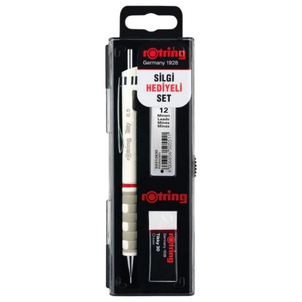 Okul Seti Tikky Versatil+Min Silgi Hediyeli 0.5 MM Beyaz RO-KK07-05B