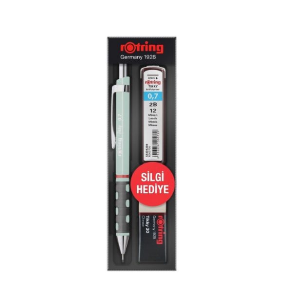 Okul Seti Tıkky Min Silgi 3 LÜ 0.7 MM Opal Mavi RO-KK07-07-OPAL