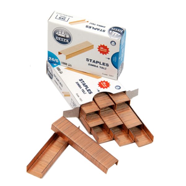 Zımba Teli 1000 Li 24/6 Sarı 1551 10'lu Paket