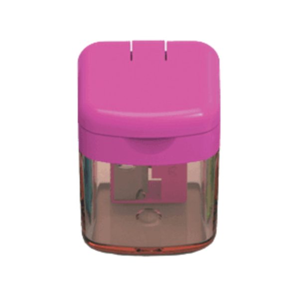 Mini Box Trendy Tek Gözlü Kalemtraş Pembe
