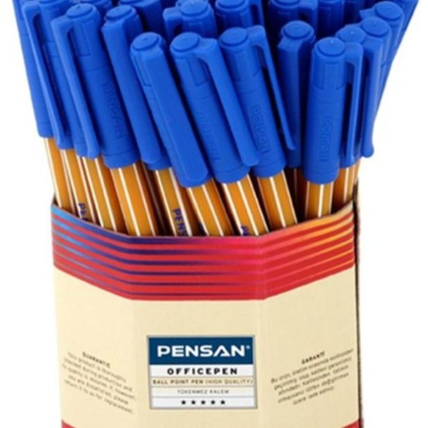 Office Pen Tükenmez Kalem Mavi 60'lı Kutu