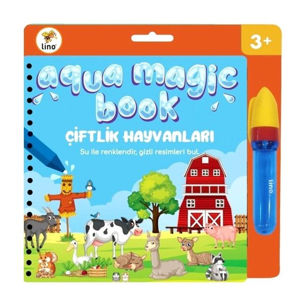 Boyama Kitabı Aqua Magic Book Çiftlik Sihirli Tfl-1007