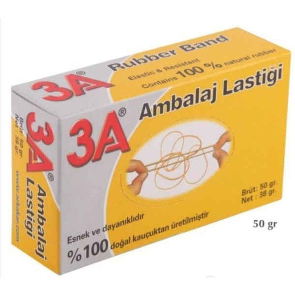 3A Ambalaj Lastiği Karton Kutu 50 gr