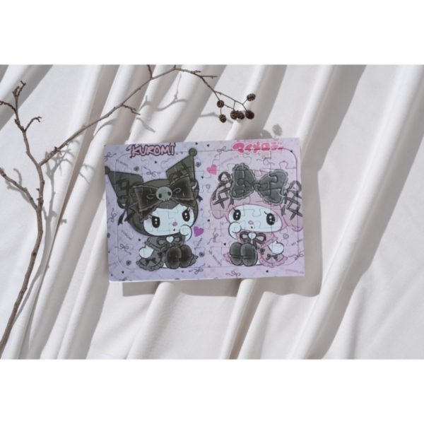 Kuromi ve My Melody Puzzle 24 Parça Yap Boz